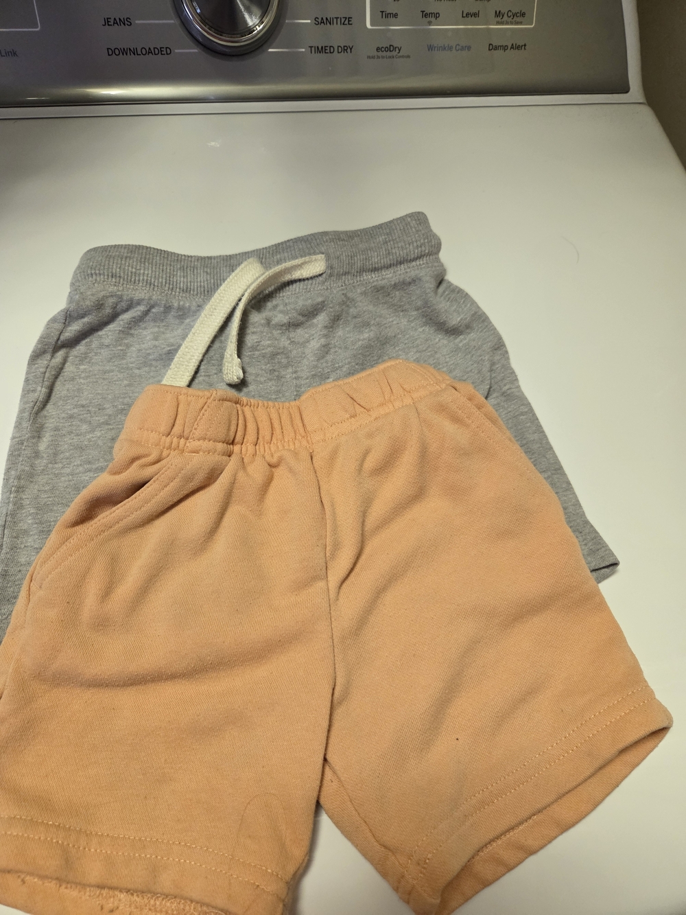 Elastic-Waist Kids Shorts Duo